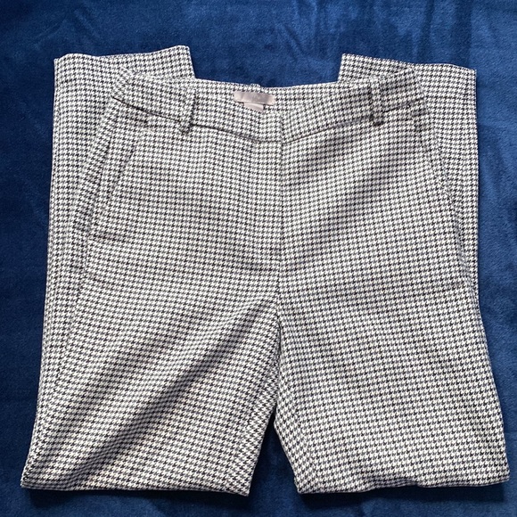 H&M Houndstooth Gray Work Pants - Picture 4 of 8